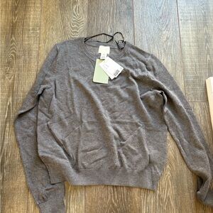 Gray Crewneck Sweater H&M